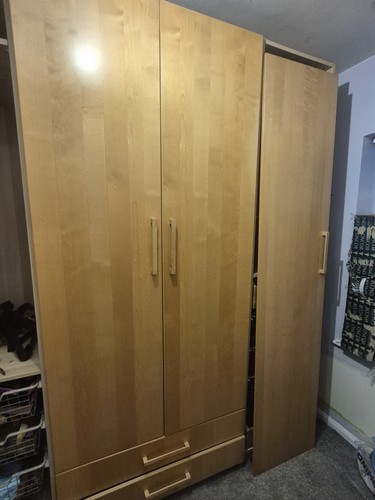 Ikea pax triple wardrobe - triple,