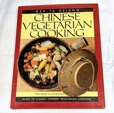 Chinese Vegetarian Cooking By Deh-Ta Hsiung Hardcover Book Recipe Cookbook 1985