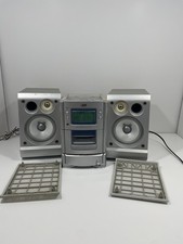 JVC UX-T300R Micro Component System - CD, Radio, Cassette WORKING 