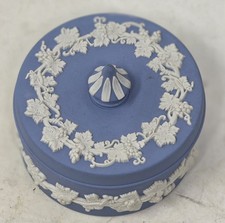 Wedgwood Blue Jasperware Round