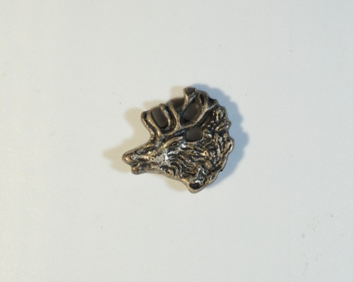 Vintage metal stags head - stags,