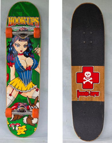 Vintage hook ups skateboard - vintage,