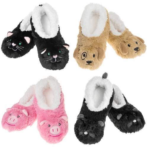 Snoozies kids furry foot - furry,