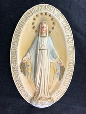 Vintage Virgin Mary Chalkware