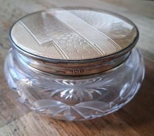 Art Deco Gold Guilloche enamel