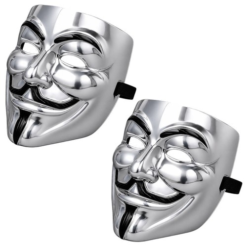 Anonymous silver metallic - x,