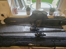 Nash Scope X2 9ft 3.5lb Mk2  & shimano reels Dwarf 9ft 4.5lb  & Scope 2 Rod Bag