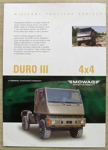 Mowag duro iii 4x4 military - duro,