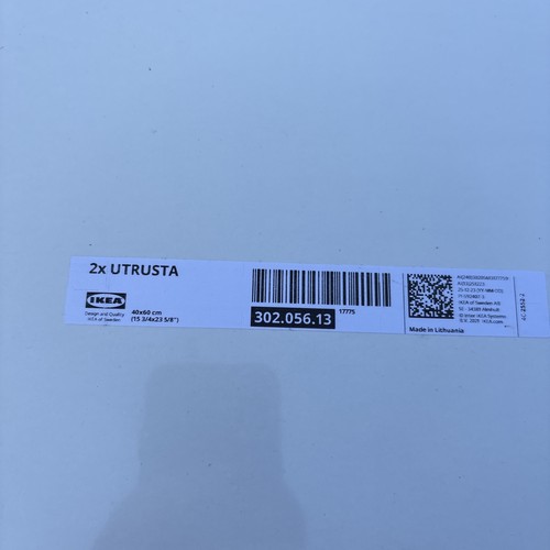 Ikea utrusta white shelf 40x60 - ikea,