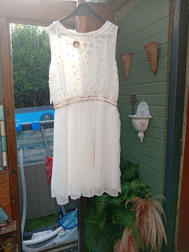 Frock and frill dress - frock,