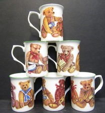 Set Of 3/6 Mugs Teddy Bears