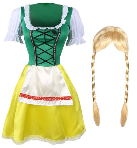 Green bavarian beer - green,