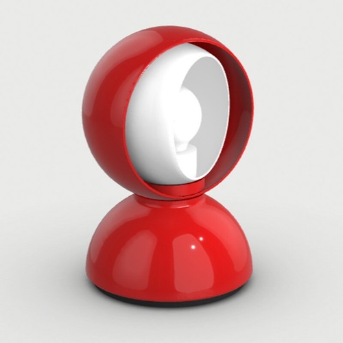 Artemide eclisse red vico - red,,