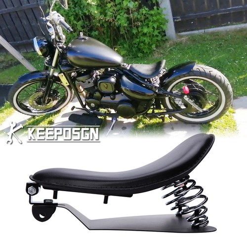 Motorcycle leather solo - leather, seat