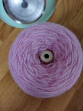 100% Acrylic Pink Coned Yarn 4ply
