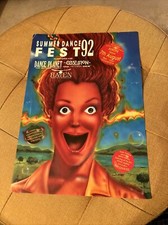 Summer Dance Fest 92 Dance Planet Obsession Junior Tomlin A4 1992 Rave Flyer