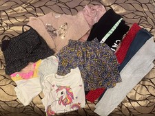 Girls Clothes Bundle Skirt Vest Tops Age 9-10-11 Years