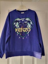 Boys Blue Elephant Jumper