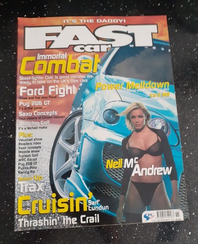 Fast car magazine november - car,