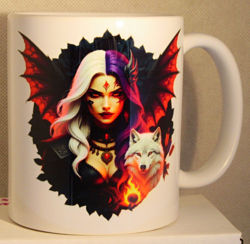 Custom printed gothic - printed, vampire