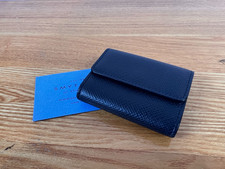 Smythson Navy Panama Leather