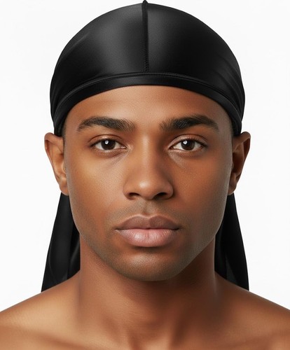 Luxury silk black durag for - luxury,
