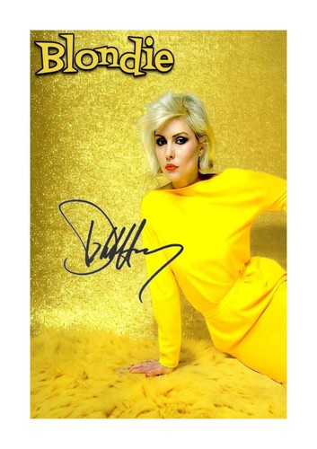 Debbie harry blondie a4 - blondie,