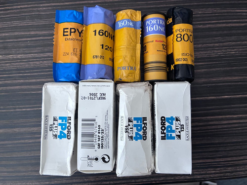 120 roll film all - , expired