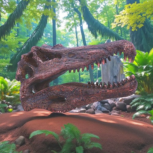 Realistic spinosaurus dinosaur - spinosaurus,