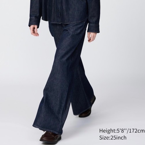Uniqlo low rise wide - :c,