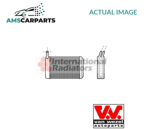 Heater radiator exchanger - heater,