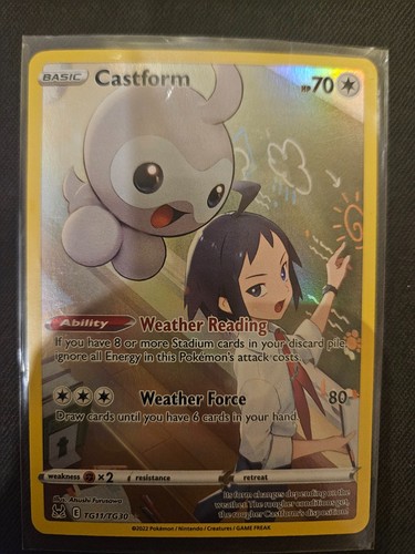 Pokémon castform ultra rare - pokémon,