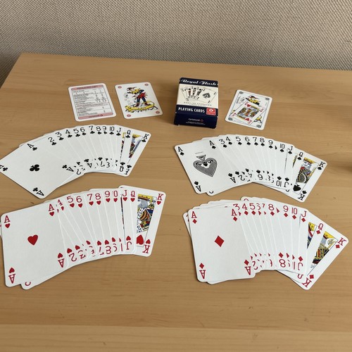 Playing cards royal flush - playing, ~