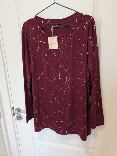 Bloomchic burgundy gold - &,