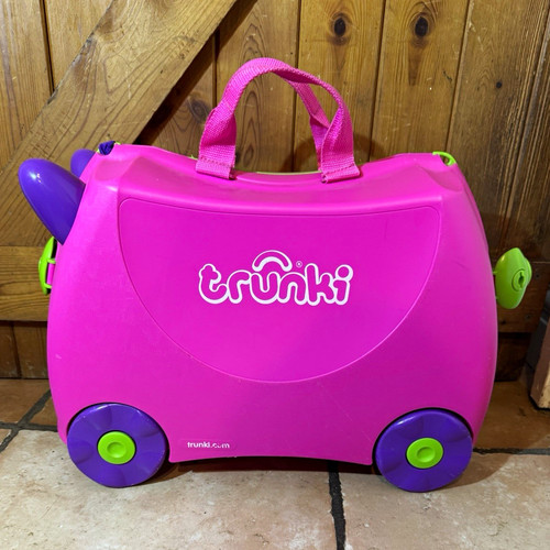 Trunki pink hard plastic - hard,