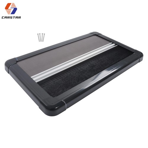 Black motorhome blind - black,