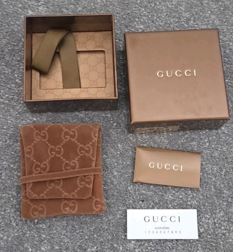 Gucci jewellery square - jewellery, brown