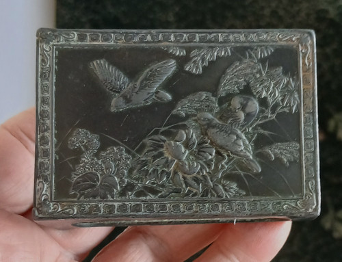 Large bird design - bird, metal