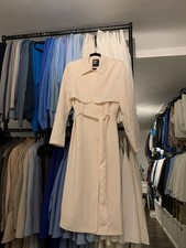 FIRST AND I Light Pink Classic Belted Trench Coat – Size M – Lined