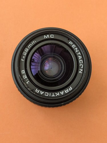 Pentacon prakticar 28mm - prakticar, mc