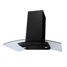 SIA 90cm Black Island Cooker