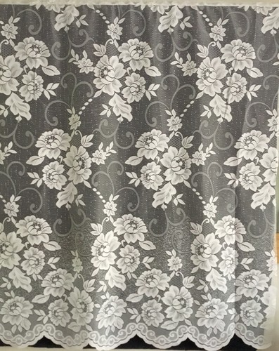 Rose trail net curtains 11 - rose,