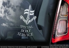 Special Boat Service Sticker