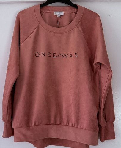 Nwt once was - once/was, suede-look