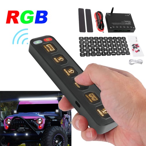 Colight rgb gang switch - rgb, 6