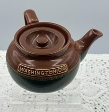 Lovatts Langley Pottery Washington DC Small Teapot Early 1900s.