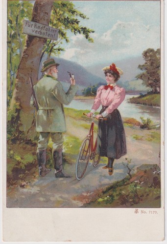 Antique german cycling - antique,