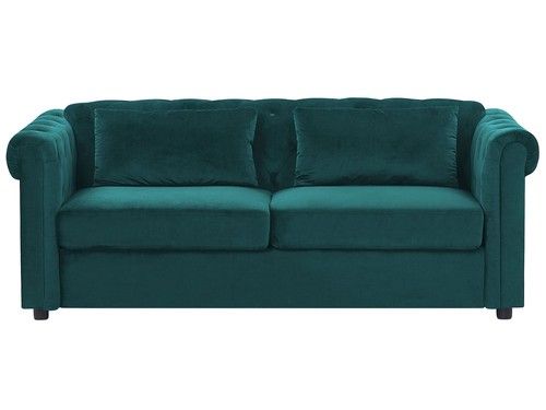 Sofa bed chesterfield emerald - bed,