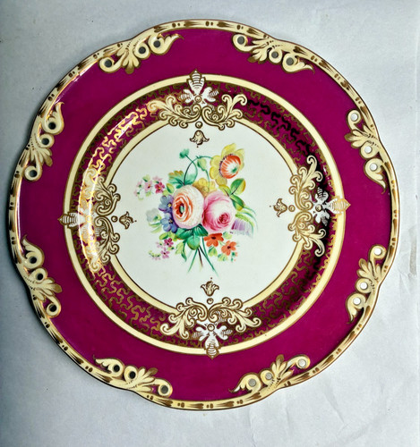 Antique porcelain hand painted - antique,