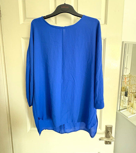 Primark blue blouse